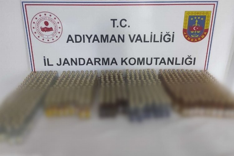 Adıyaman'da kaçak alkol ve sigaralara el konuldu