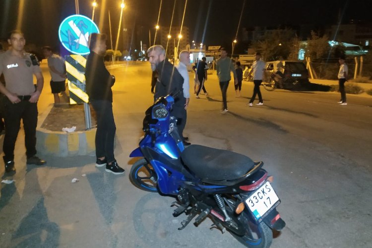 Adıyaman'da otomobil ile motosiklet çarpıştı