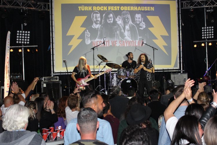 Almanya Oberhausen'da Türk Rock rüzgarı esti