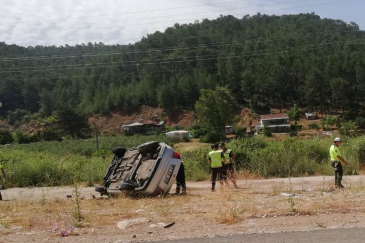 Antalya'da trafik kazası; 1 yaralı