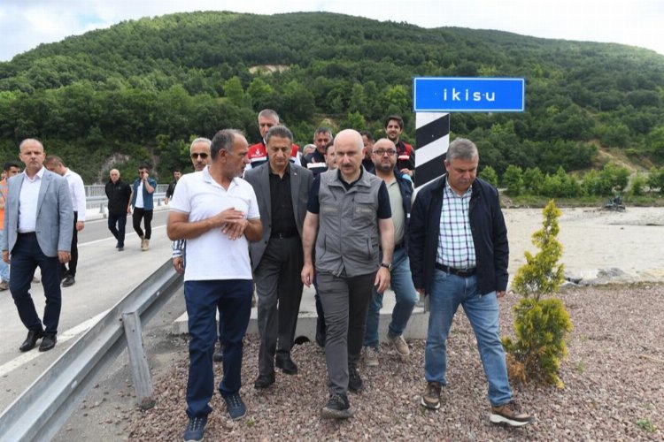 Bakan Karaismailoğlu Sinop Ayancık'ta