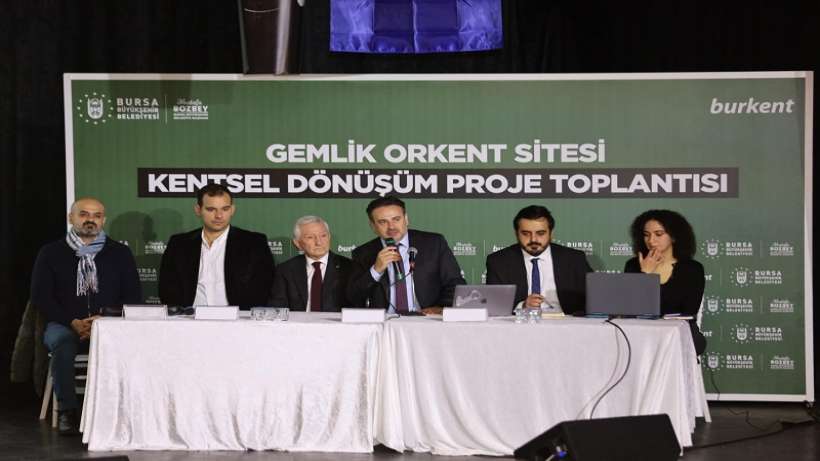 Bursa Büyükşehir'den Gemlik’te Kentsel Dönüşüm Atağı