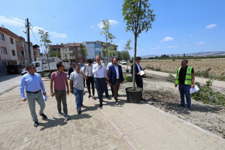 Bursa İnegöl'de mahalle otoparkları çoğalıyor