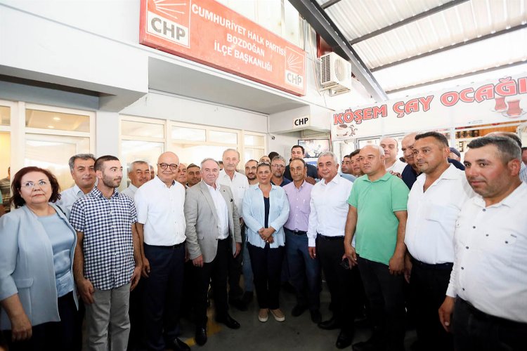 CHP'li başkanlar Aydın Bozdoğan'da buluştu