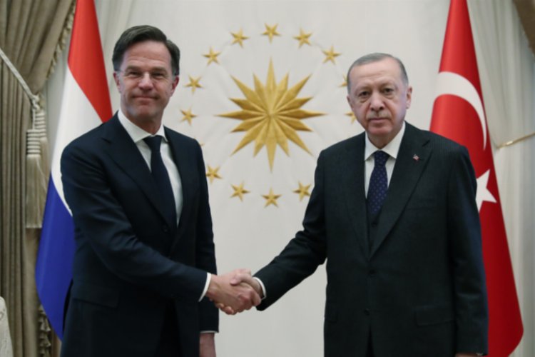 Cumhurbaşkanı Erdoğan Başbakan Rutte ile görüştü