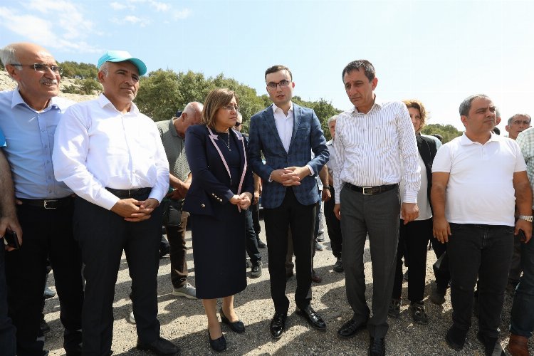 Gaziantep Karapınar Gölü'nde Başkan Şahin'den inceleme