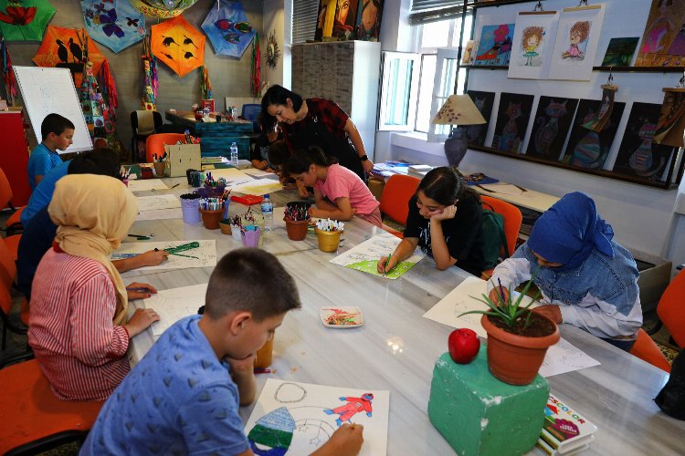 Gaziantep Sanat Akademisi’nde, çocuk sanat kursları başladı