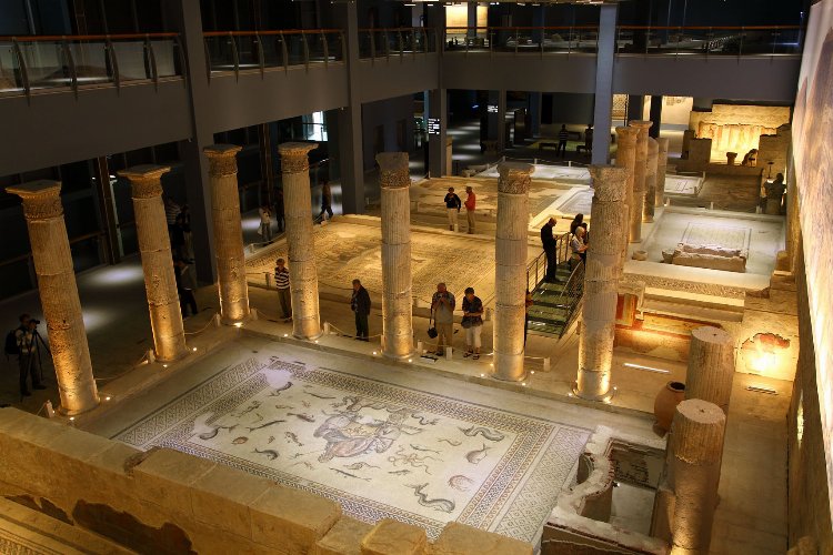 Gaziantep'te Zeugma Mozaik Müzesi'ne ziyaret saati ayarı