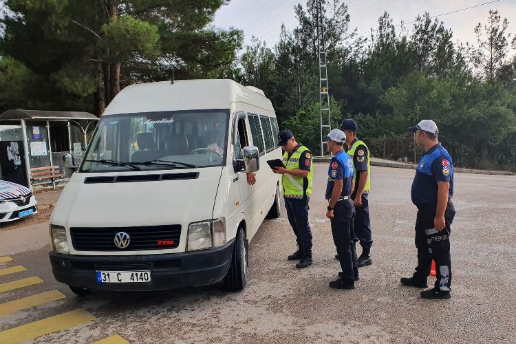 Hatay Zabıtası'ndan Jandarma ile ortak denetim