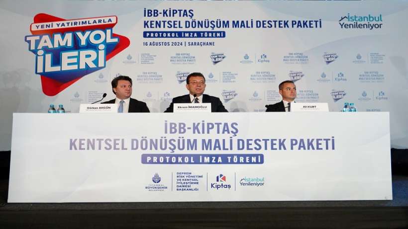 İBB’DEN DÜŞÜK GELİRLİ AİLELERE ‘KENTSEL DÖNÜŞÜM’ MÜJDESİ