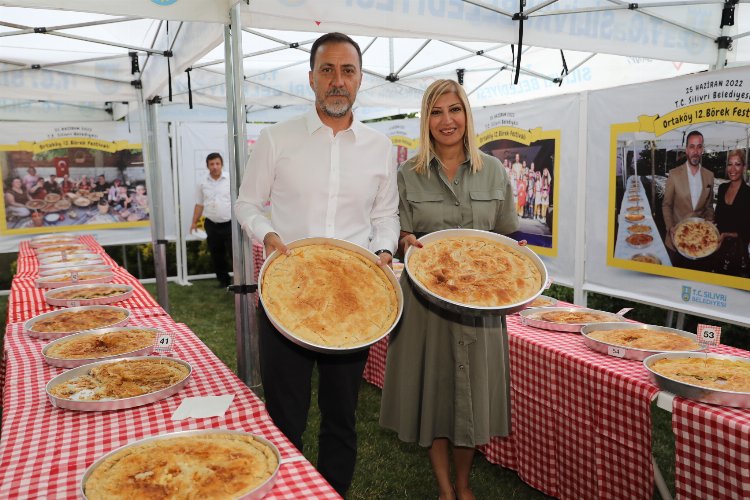 İstanbul Silivri'de en lezzetli börekler yarıştı