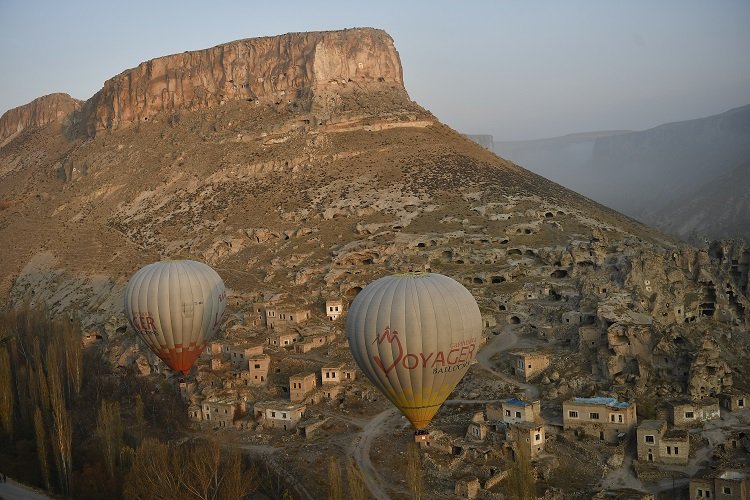 Kayseri Soğanlı'da balon turizm başladı