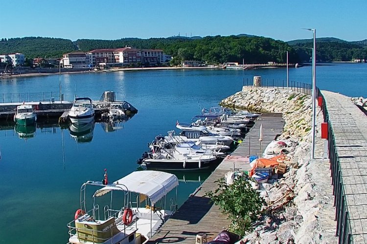 Kocaeli'de Kerpe sahiline panoramik kamera