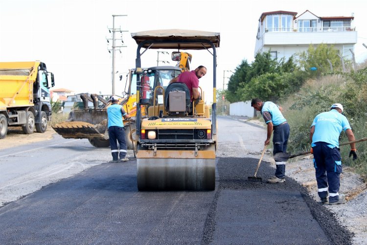 Kocaeli'de Yol Bakım Timi Gebze'de