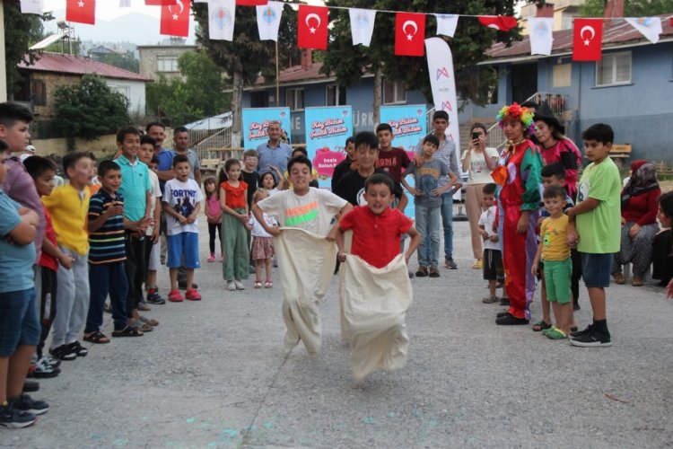 Köy Bizim, Şenlik Bizim! Çocuklar eğlenceye doydu