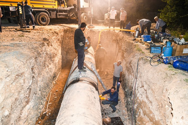 Malatya Yapraklı'da vana montaj çalışmaları tamamlandı