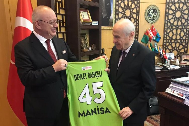 Manisa'dan Bahçeli'ye 45 numaralı forma