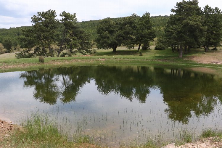 Manisa Fundacık'ın HİS göleti hazır 