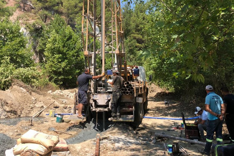 Manisa Gördes'te sağlıklı içme suyu yeni sondaj