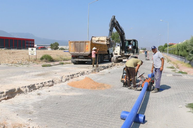 Manisa Karaali'ye 6 kilometrelik içme suyu hattı