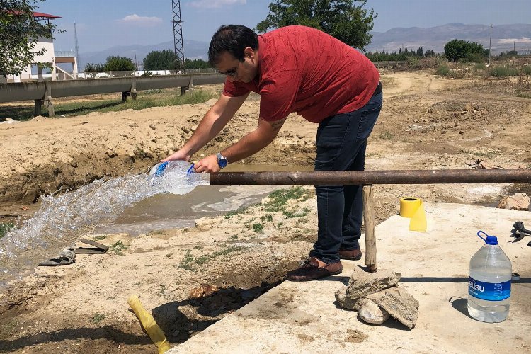 Manisa Sarıgöl'de içme suyu için bir sondaj daha