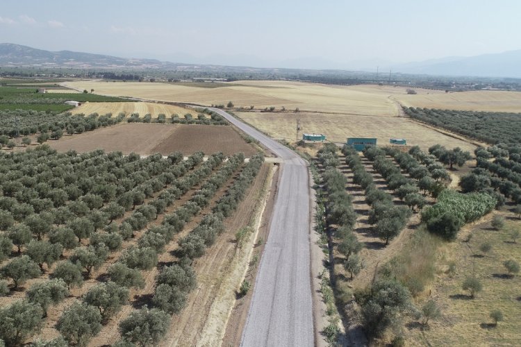 Manisa Saruhanlı'nın yolları genişletiliyor