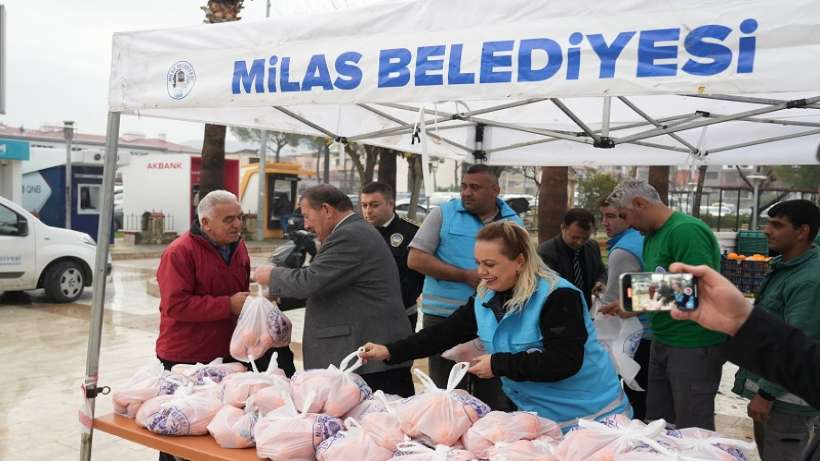 Milas Belediyesi’nden Üreticiye ve Vatandaşa Büyük Destek