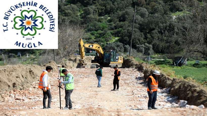 Muğla Büyükşehir’den Milas Kırsalına 80 Milyonluk Yol Yatırımı