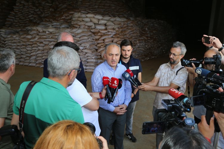 Rize'de Çaydalı Mangal Kömürü Üretim Tesisi'ne inceleme