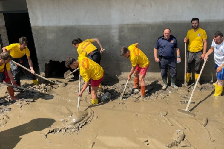 Samsun’dan Kastamonu'ya takviye destek