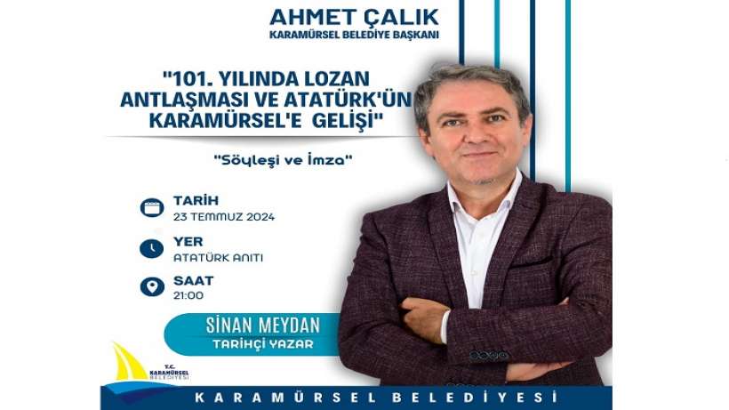 Sinan Meydan Karamürsel’e Geliyor