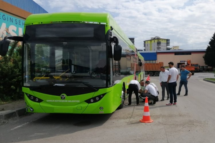 Sürücülere elektrikli otobüs eğitimi