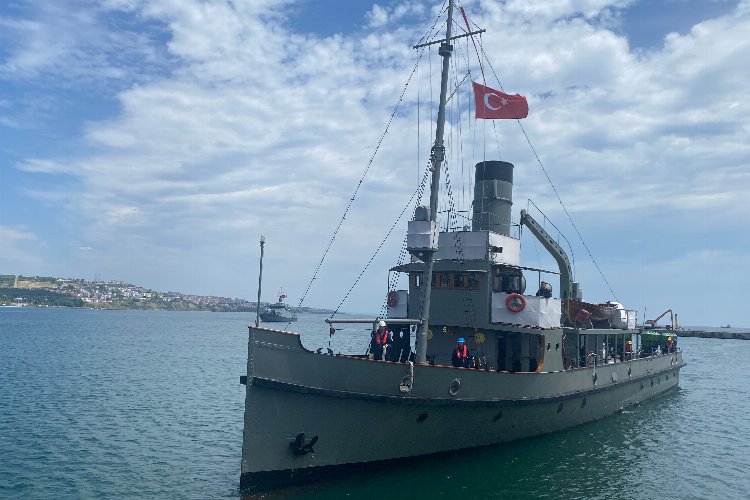 TCG Nusret'in Marmara'daki son durağı Tekirdağ oldu