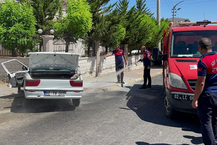 Adıyaman'da ihtara uymadı... İstinat duvarı durdurdu!