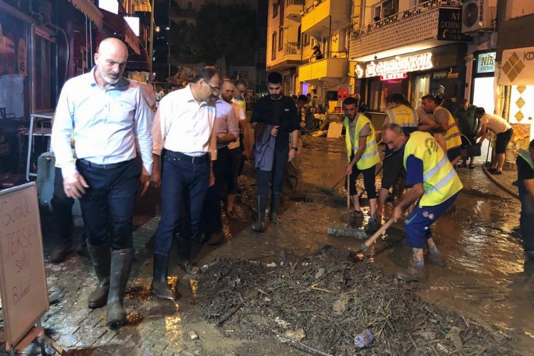 AK Partili vekillerden selzedelere 'geçmiş olsun' ziyareti