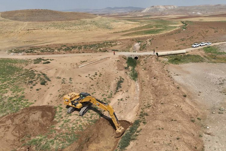 Balâ bölgesindeki drenaj çalışmaları hızla sürüyor