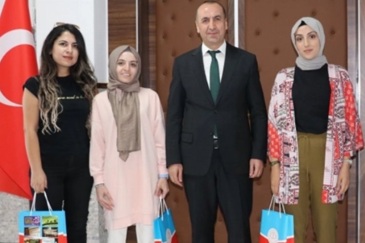 Bingöl'e yeni atanan öğretmenlerden İl Milli Eğitim'e ziyaret