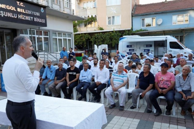 Bursa İnegöl Belediyesi 'Kurşunlu Mahallesi' ile buluştu