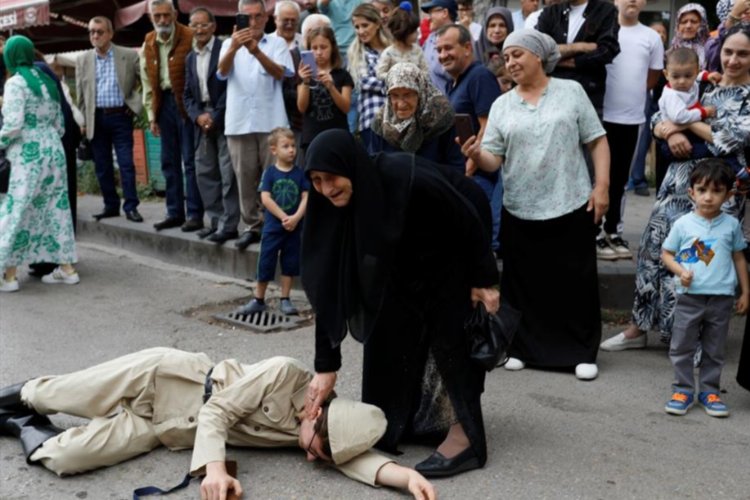 Bursa İnegöl'de asırlık zafer yeniden canlandırıldı