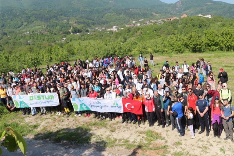 Bursa İnegöl'de doğayla kucaklaşıldı