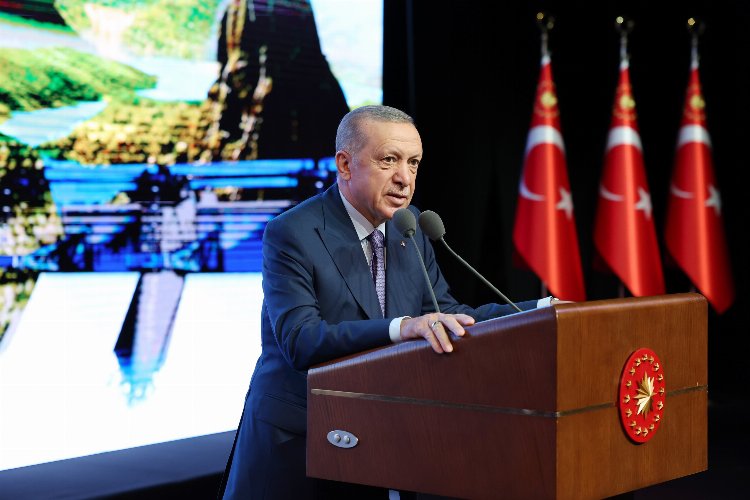 Cumhurbaşkanı Erdoğan: Suyunuz varsa medenisiniz