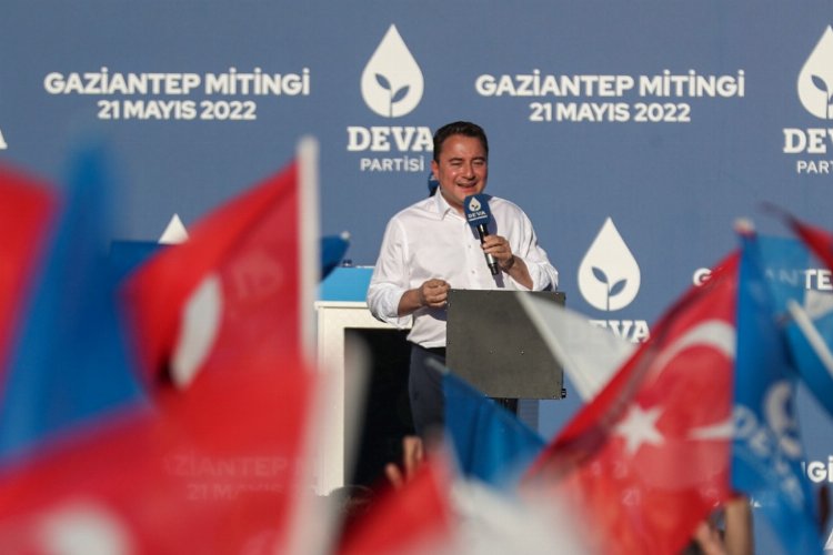 DEVA'dan ilk miting Gaziantep'te... Beştepe'ye seslendi