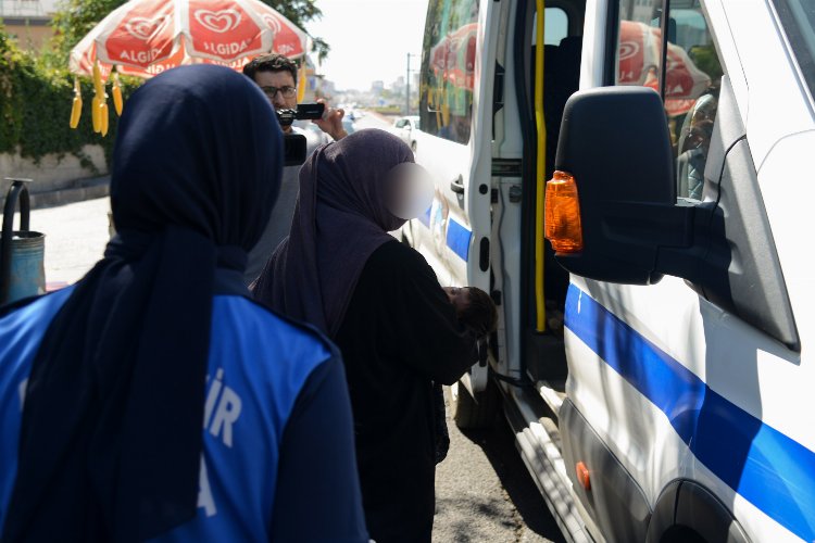 Diyarbakır Zabıtası'ndan dilencilere denetim