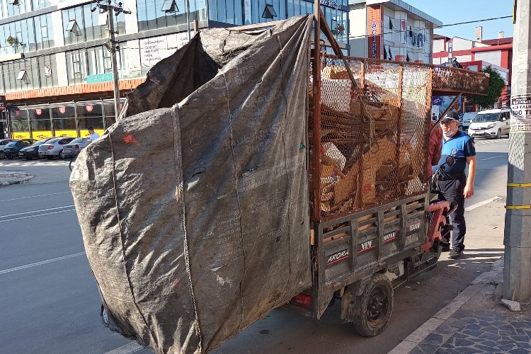 Düzce Zabıtası'ndan 'çekçek' denetimi