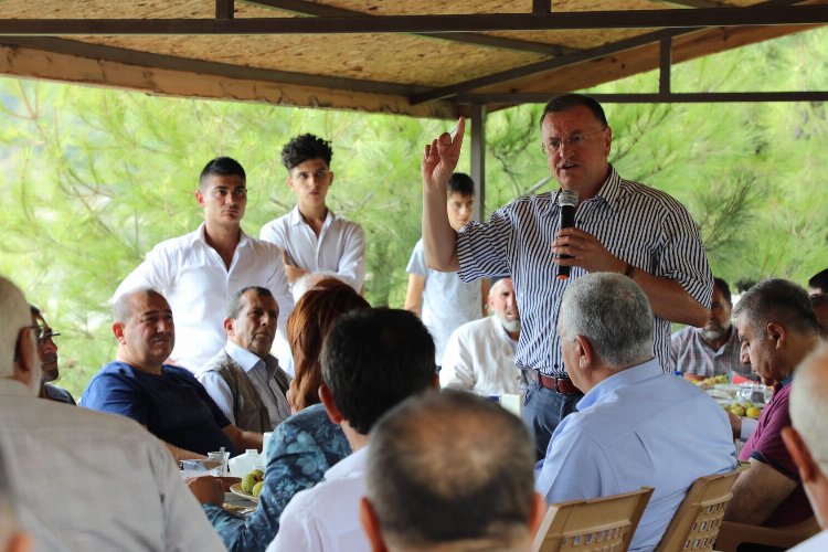 Hatay Antakya'da Başkan Savaş'tan mahalle buluşmaları