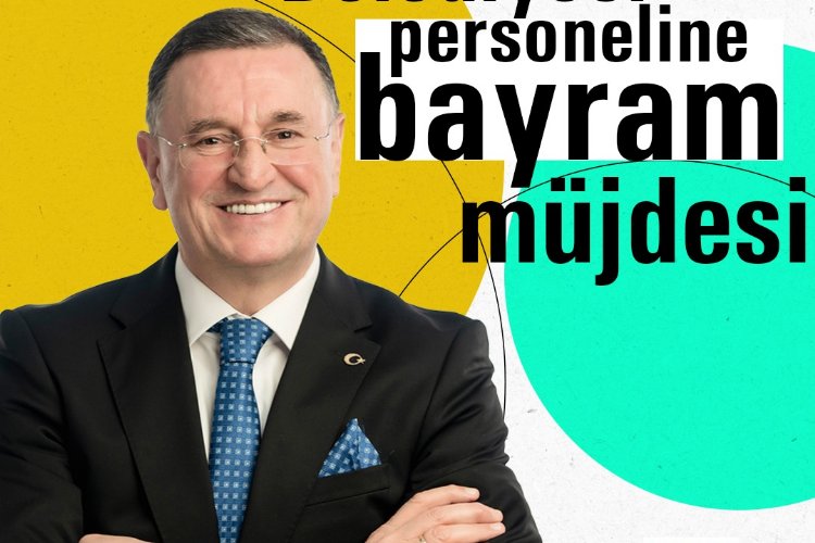 Hatay Büyükşehir'den personeline bayram müjdesi