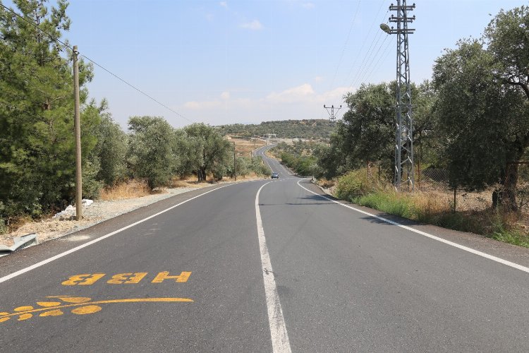 Hatay'ın yolları Büyükşehir eliyle yenileniyor