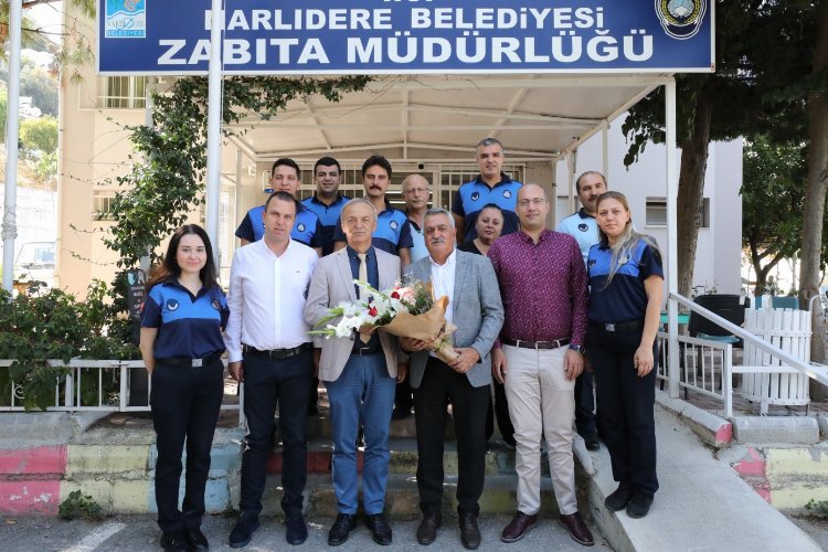 İzmir Narlıdere'de Zabıta Haftası ziyareti