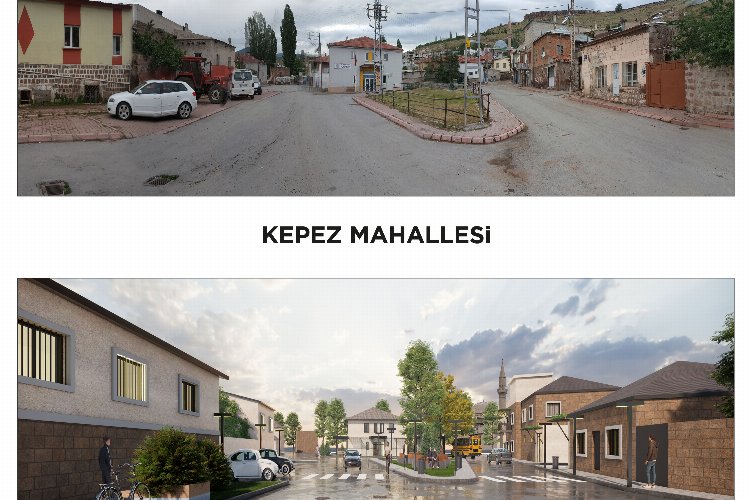 Kayseri'de kırsal mahallelerde estetik çalışma