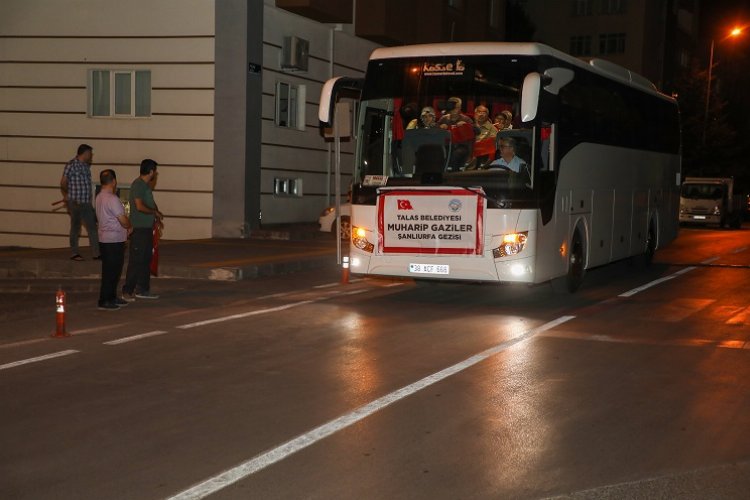 Kayseri Talas'ın gazilerinden Şanlıurfa gezisi